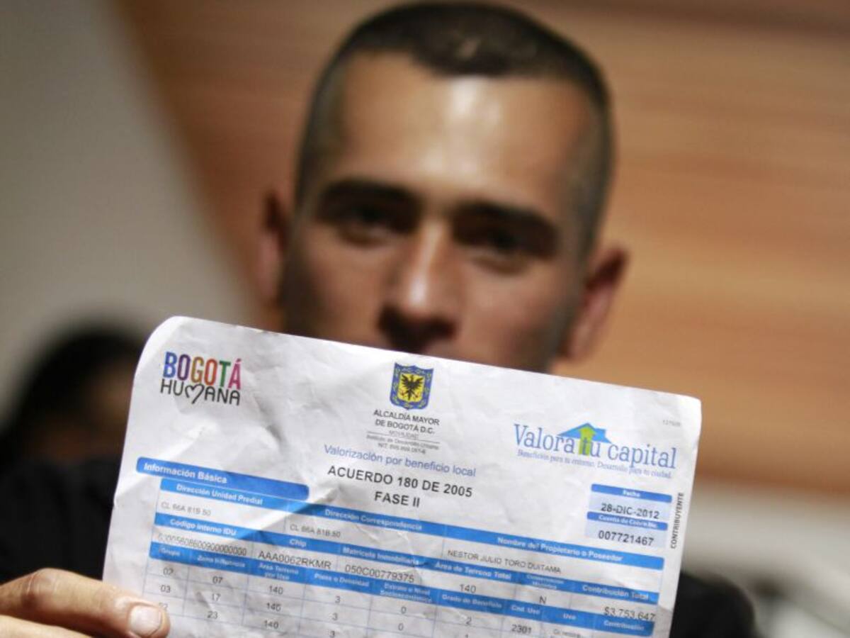 El 20 % de ciudadanos que deben pagar valorización, no lo han hecho