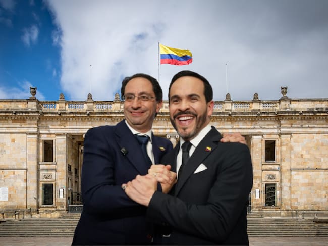 Imagen de referencia. Abelardo de la Espriella y José Manuel Restrepo: Colprensa / Edificio de Gobierno en Colombia: Getty Images.
