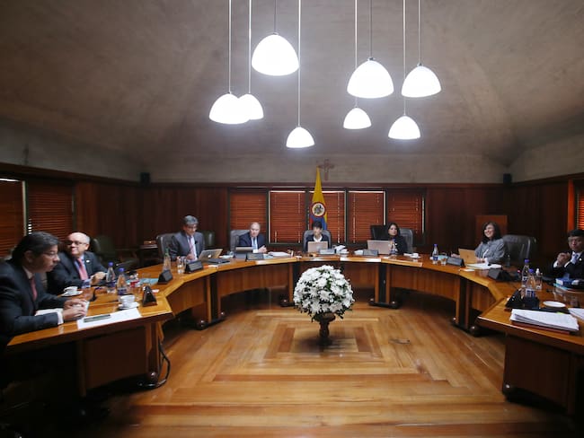 Sala Plena de la Corte Constitucional. Cortesía: Camila Díaz, Colprensa.