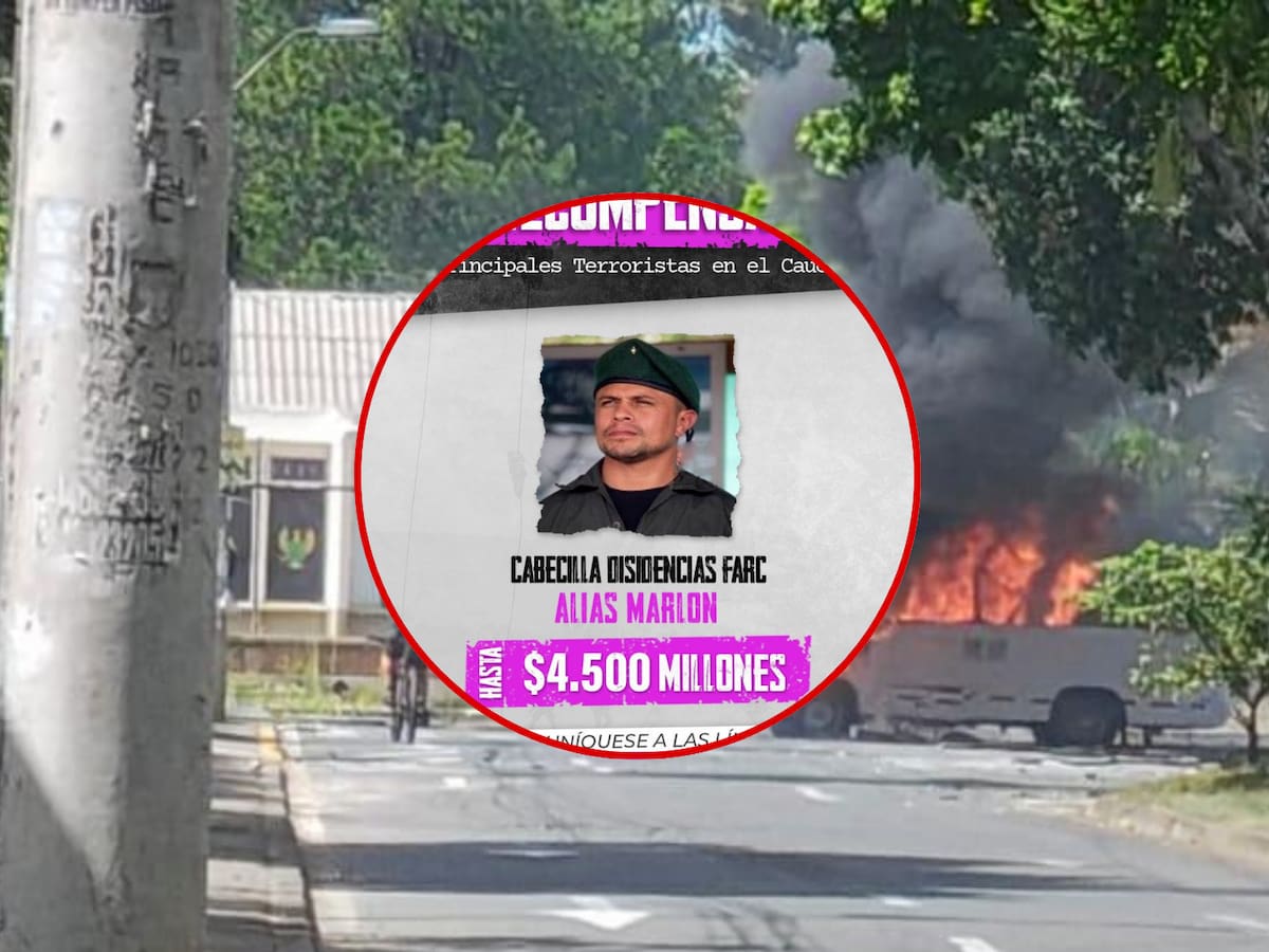 Atacan a subestación de Policía en Jamundí: MinDefensa responsabiliza a alias ‘Marlon’ por atentados