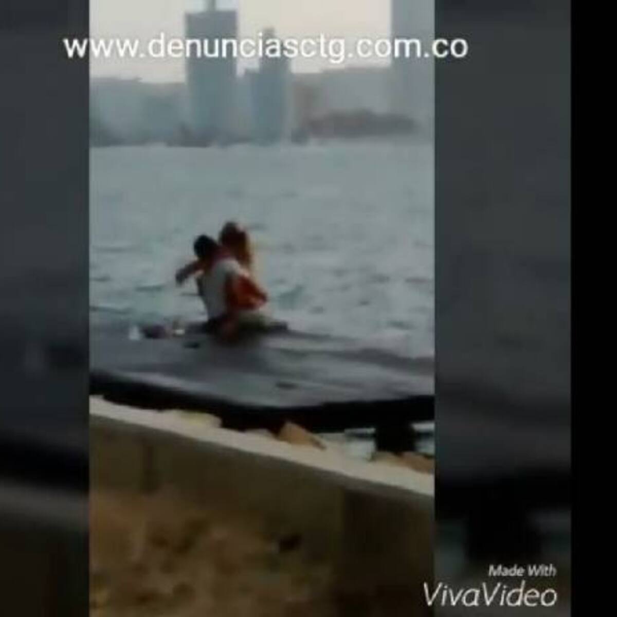 Policía de Cartagena hace un llamado al respeto tras encontrar a una pareja teniendo relaciones