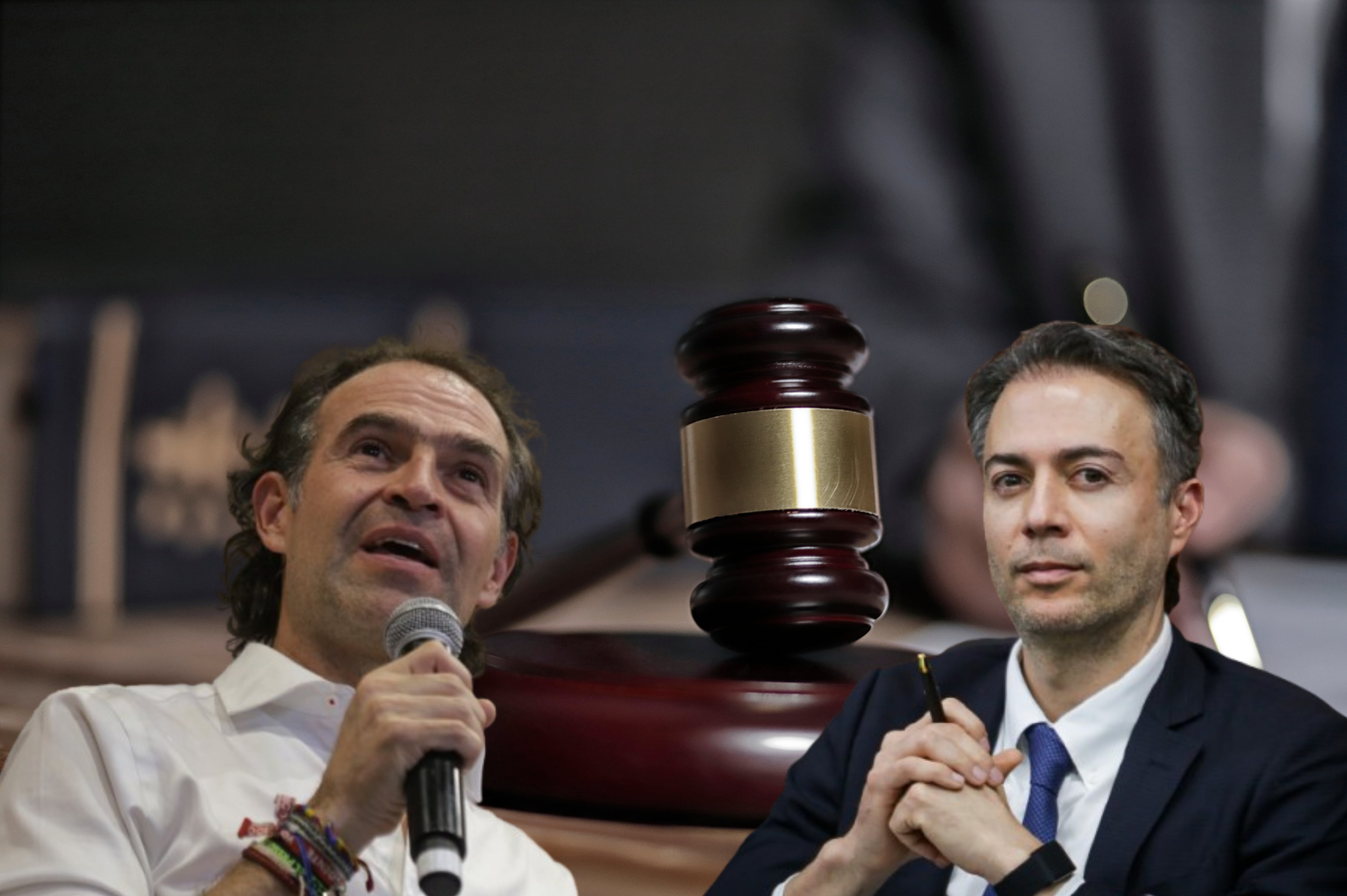 Imagen de referencia. Juez: Getty Images / Fico Gutiérrez - Daniel Quintero: Colprensa.