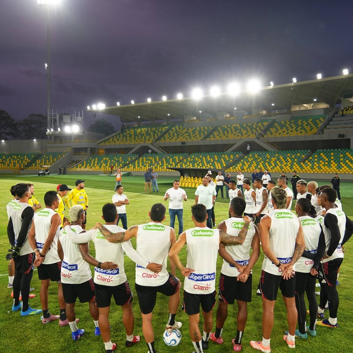 Junior está en Cartagena y alista su compromiso del miércoles por Libertadores ante Palmeiras