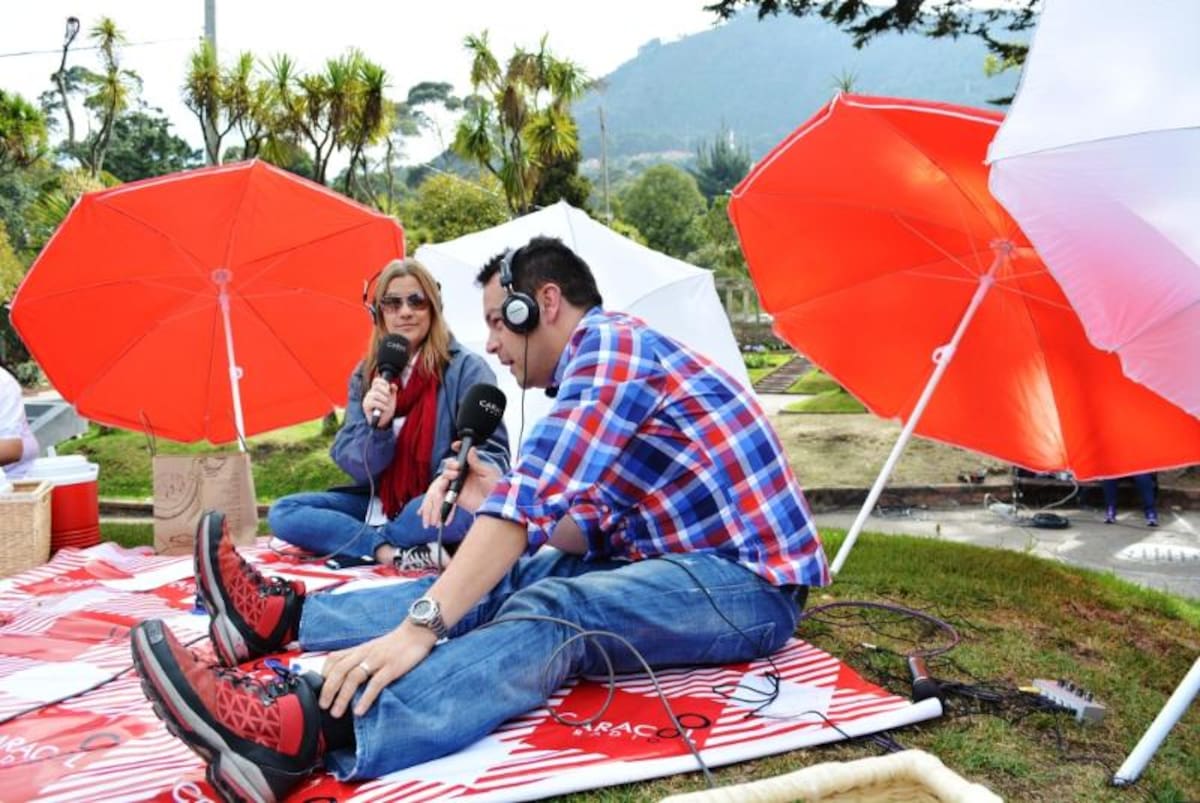 En fotos, el pícnic que vivieron los invitados y los personajes del programa A vivir que son dos días