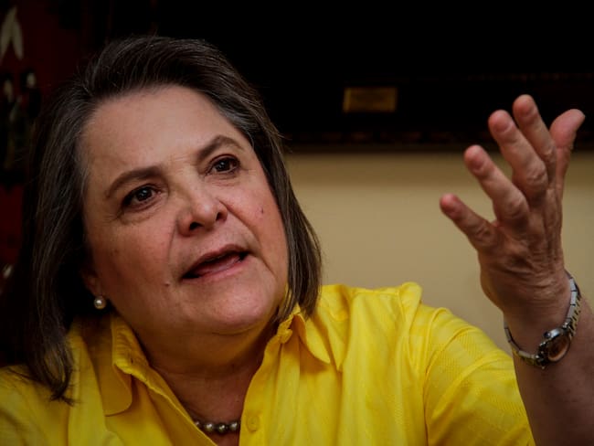 Clara López, senadora del Pacto Histórico. Foto: Colprensa.