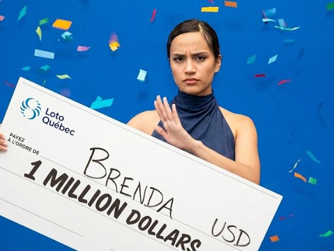 Joven de 20 años se ganó un millón de dólares en la lotería y los rechazó, esta fue la razón // Caracol Radio // Imagen creada con Gemini