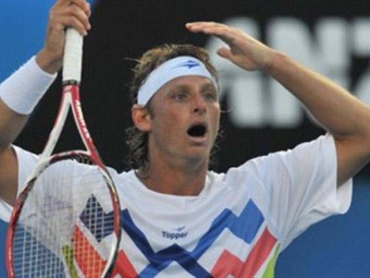 El argentino David Nalbandian multado en el Abierto de Australia