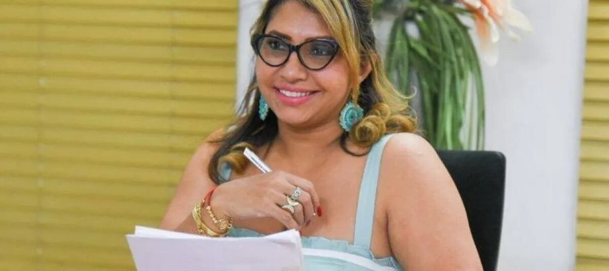 Exgobernadora de Arauca, Indira Luz Barrios Guarnizo. Foto: Gobernación de Arauca.