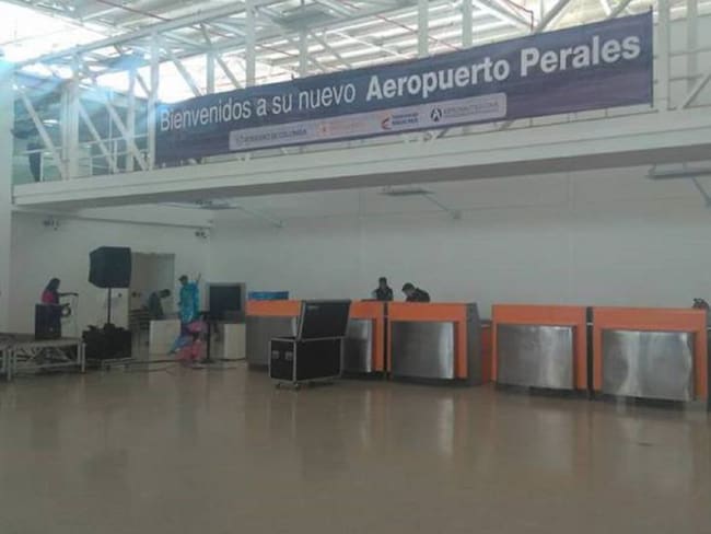 Se reactivan vuelos en el Aeropuerto Perales