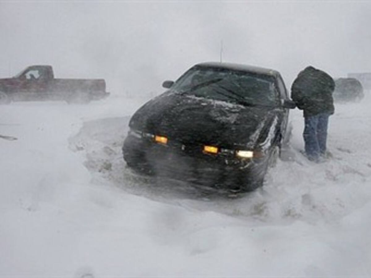 Gran tormenta de nieve afecta el Este de EEUU