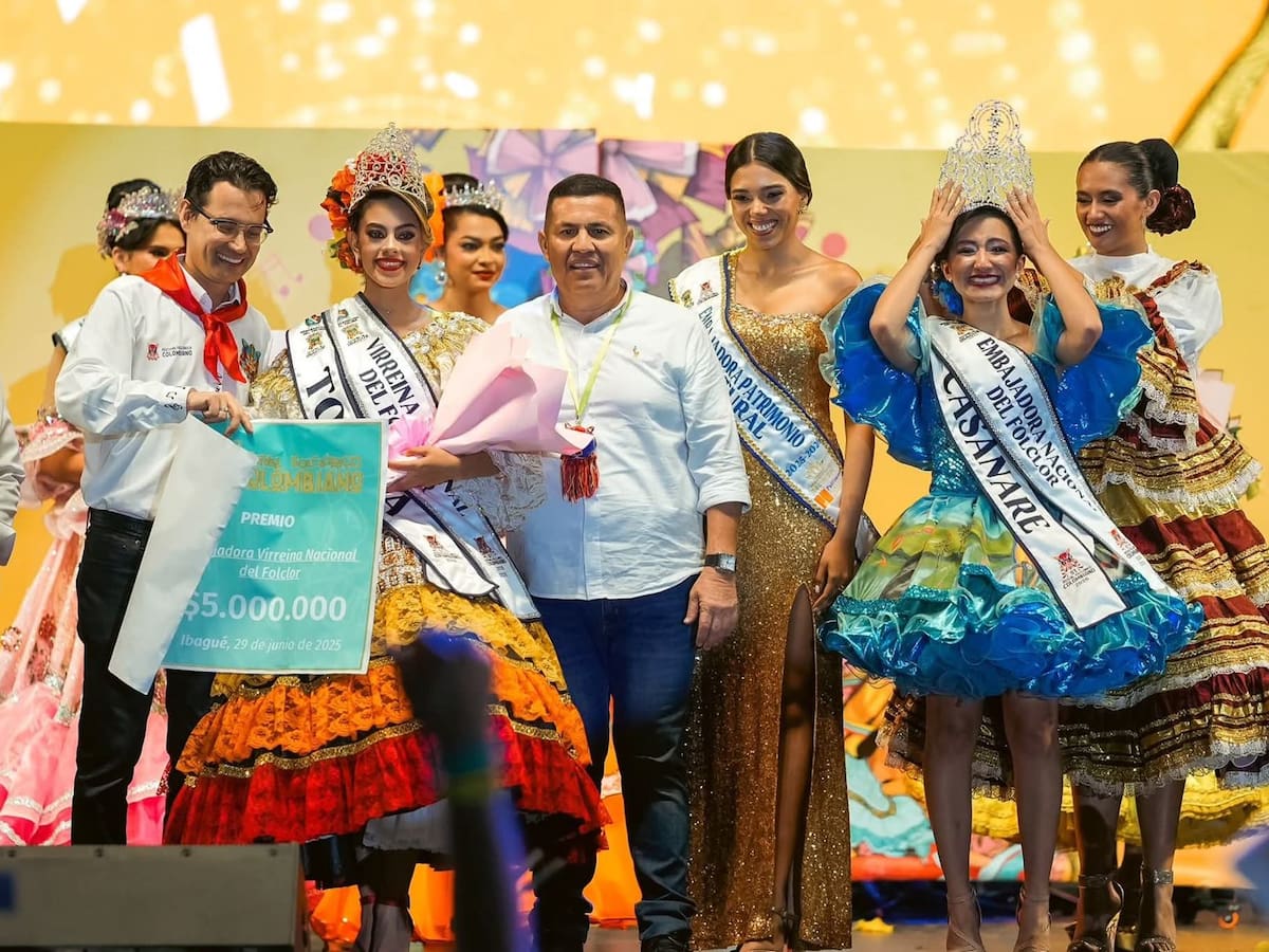 Casanare ganó el Reinado Nacional del Folclor en Ibagué