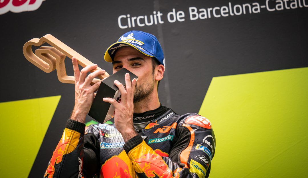 Miguel Oliveira, ganador del GP de Cataluña en el mundial de motociclismo