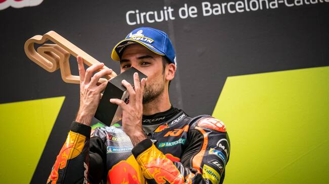 Miguel Oliveira, ganador del GP de Cataluña en el mundial de motociclismo