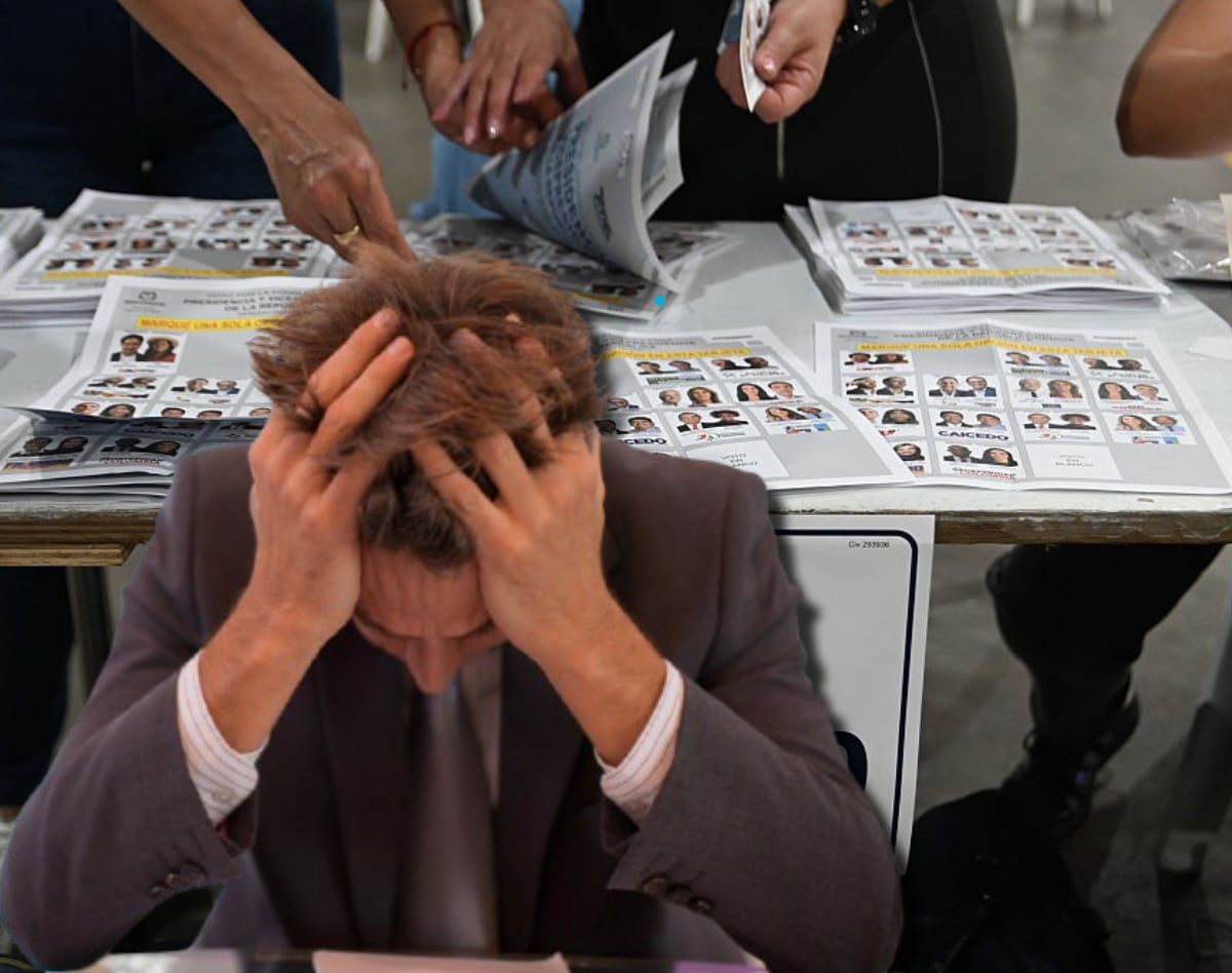 Elecciones Colombia /Persona estresada en el trabajo. Foto: Getty Images.