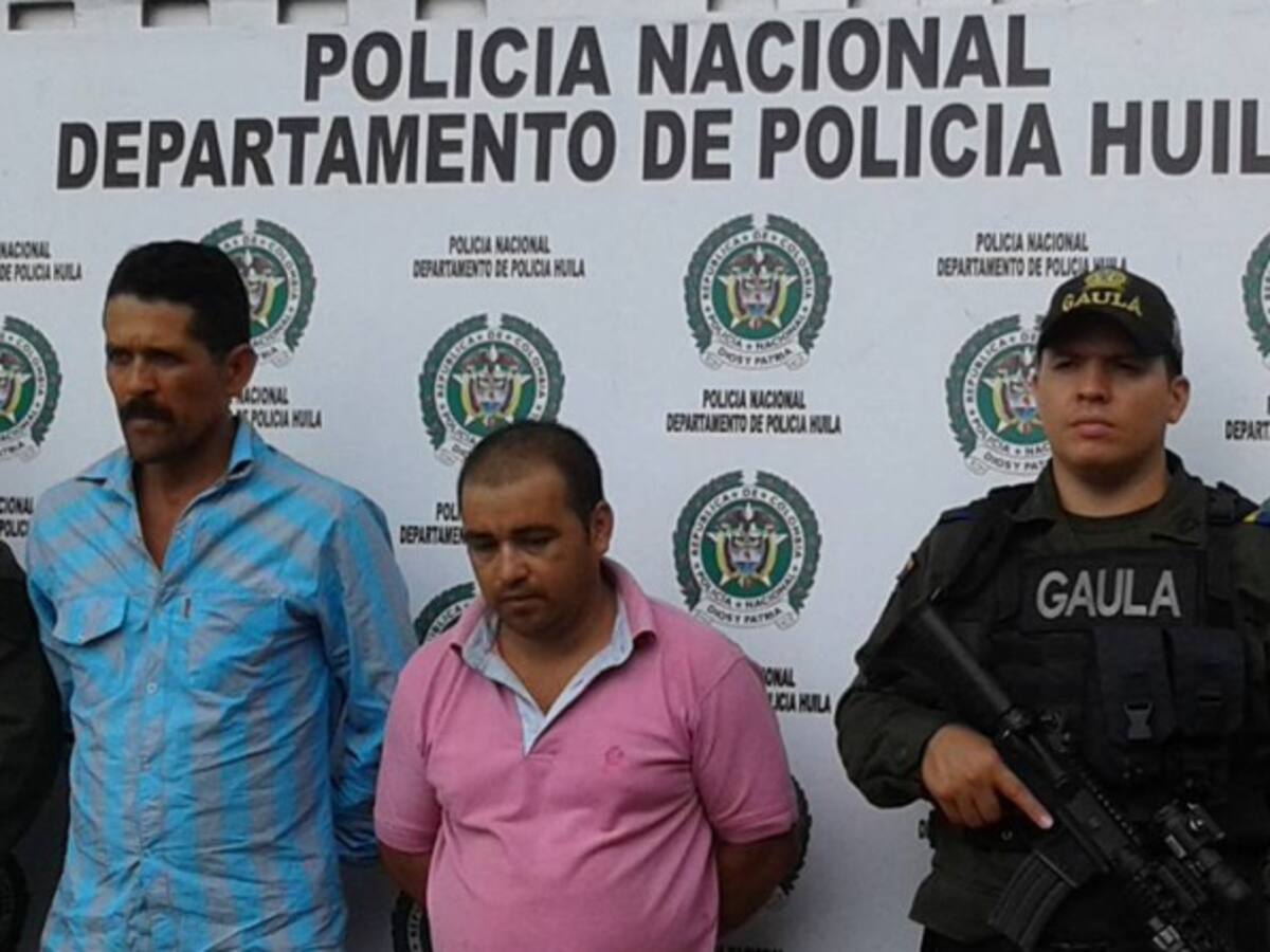 Capturan a delincuentes que secuestraron y sepultaron con vida a un ganadero en el Huila