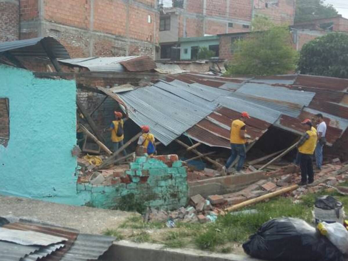 Tres viviendas empleadas para expendios de alucinógenos fueron demolidas en Ibagué