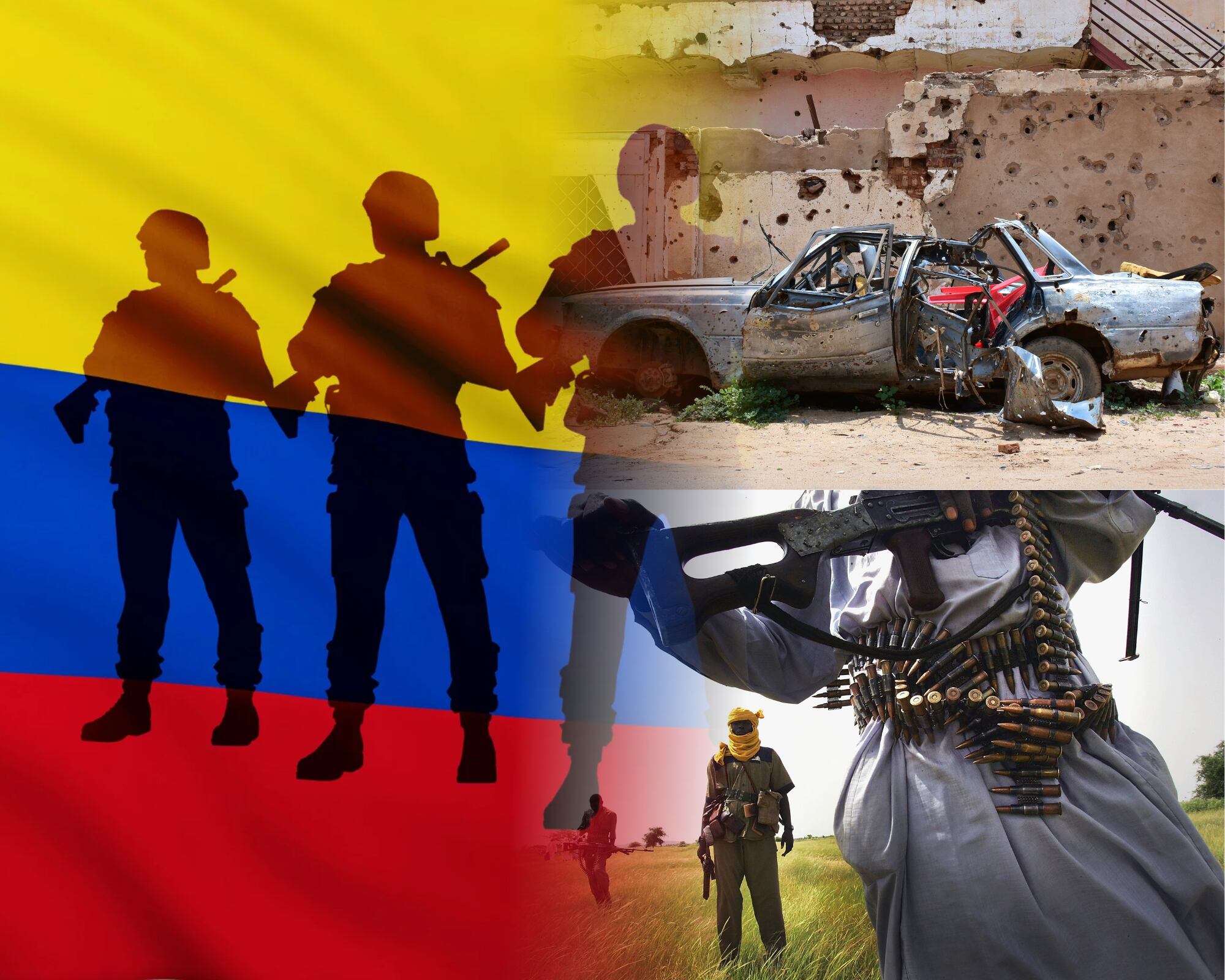 Los sancionados por la Oficina de Control de Activos Extranjeros por reclutar ex-soldados colombianos para enviarlos a guerras en el extranjero son todos ciudadanos colombianos con empresas constituidas en el país.