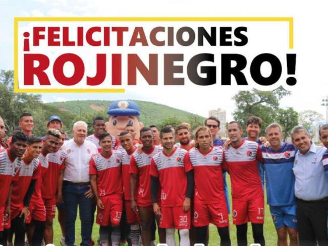 Apoyo de autoridades al Cúcuta Deportivo.