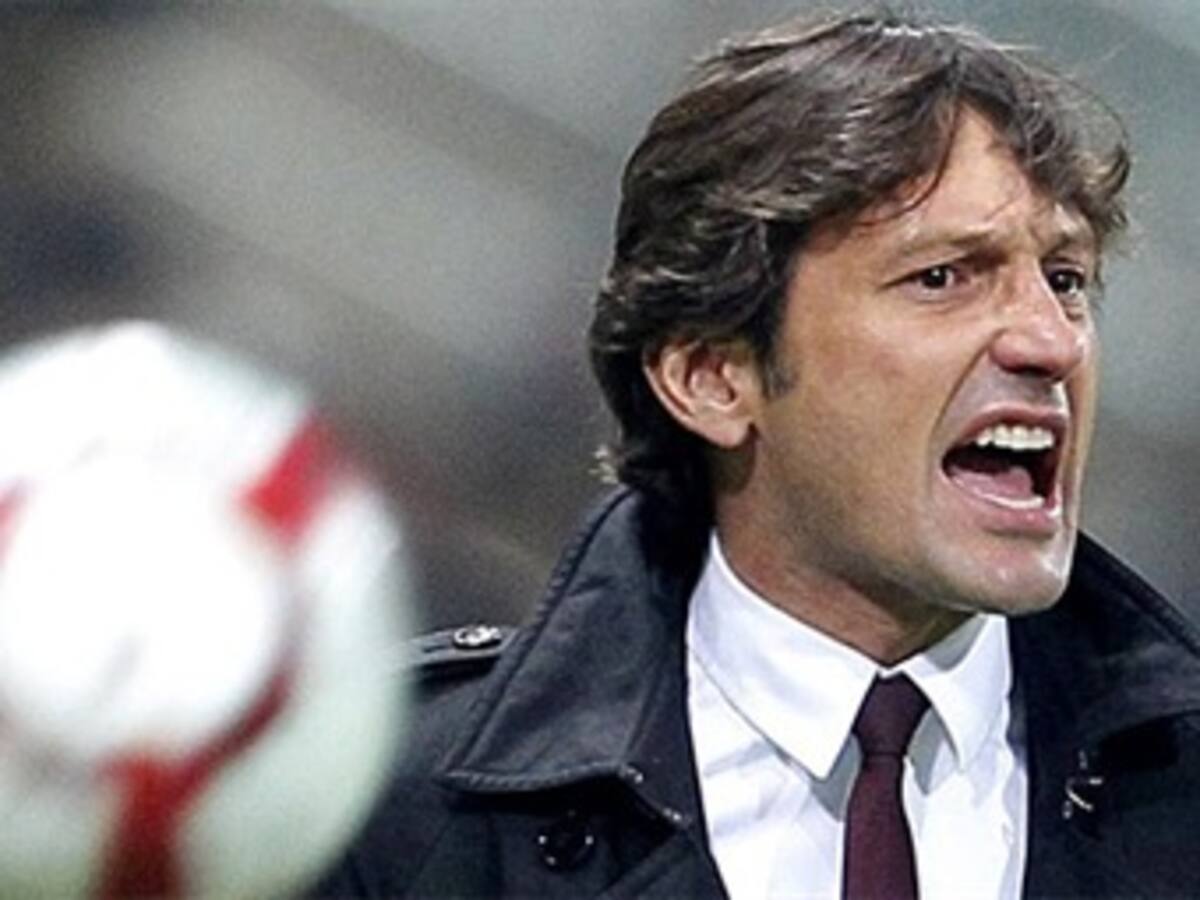 Leonardo nuevo técnico del Inter de Milán