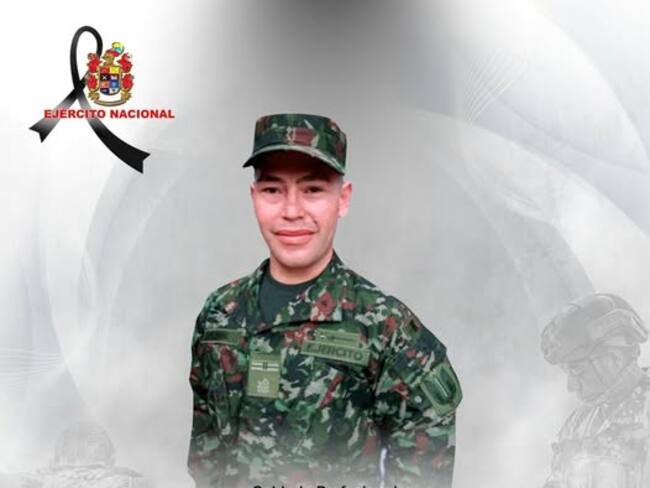 El soldado Yamid Araque Cely murió durante enfrentamientos en la vereda Las Delicias.
