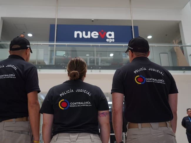La Contraloría General de la República realiza visita en la Nueva EPS este jueves 9 de abril. Crédito: Contraloría