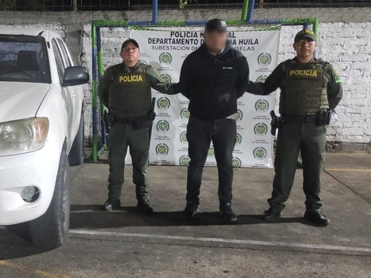 Capturado un hombre por el hurto de una camioneta