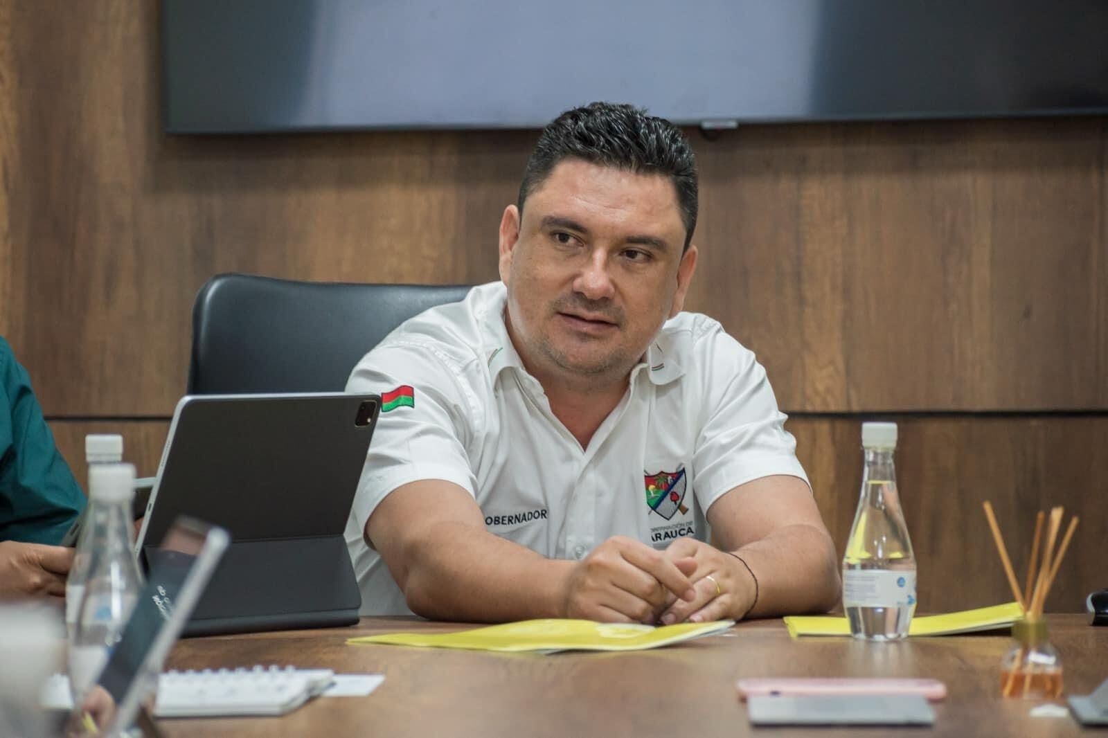 Renson Jesús Martínez Prada, gobernador de Arauca. Foto: Suministrada.