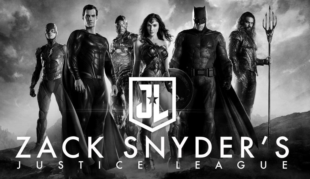 Afiche promocional de la 'Liga de la Justicia' de Zack Snyder