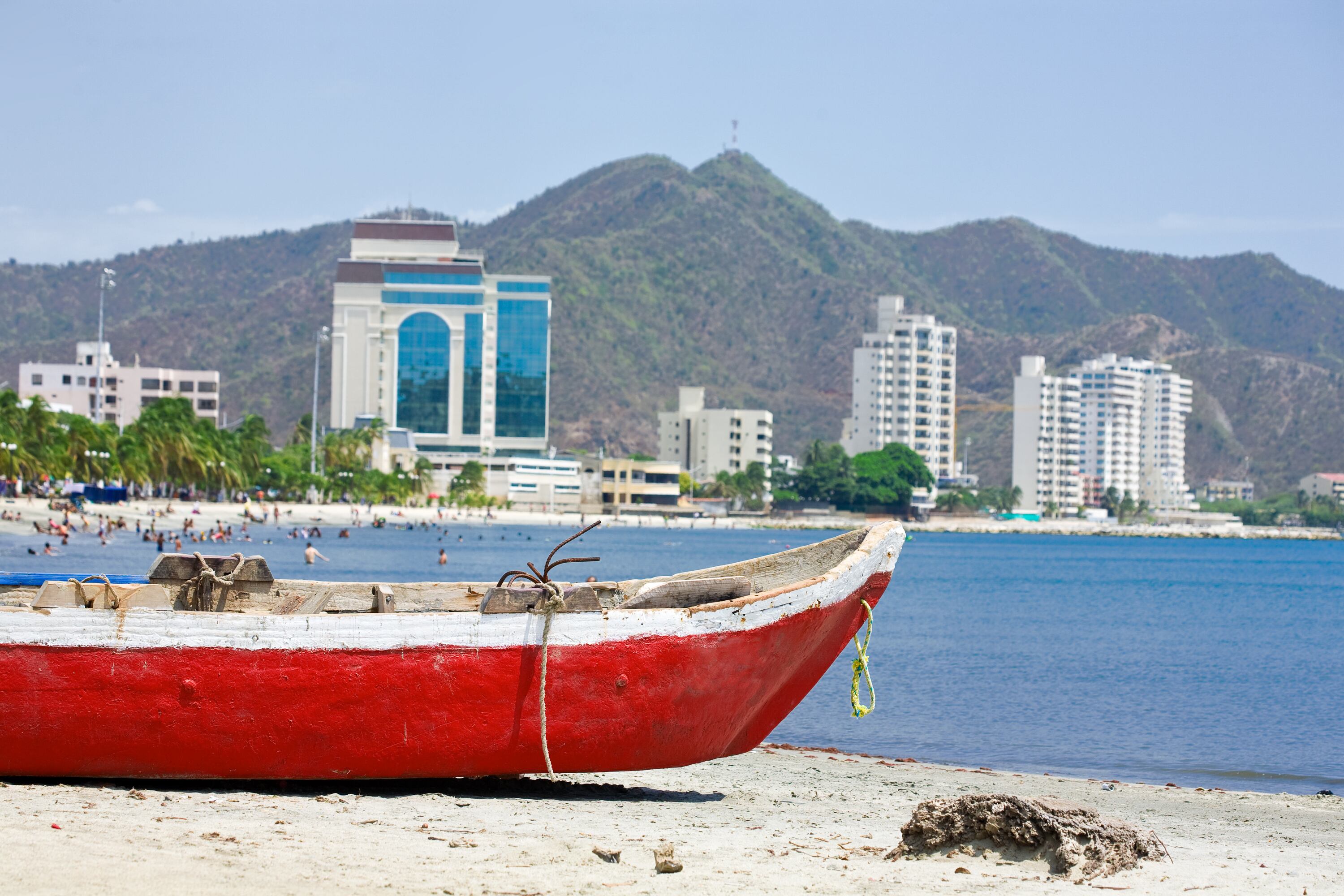 Playa en Santa Marta (Getty Images)