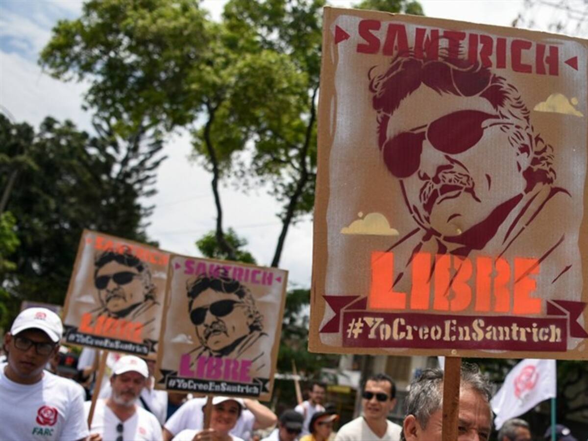 Santrich, preso y a nueve días de posesionarse