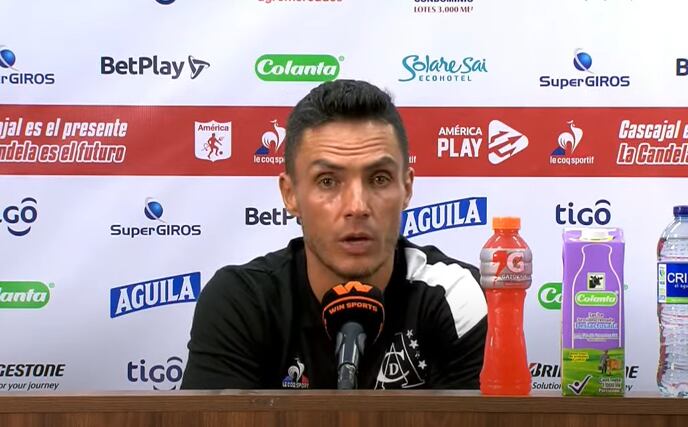 Lucas González, DT del América de Cali / Dimayor.