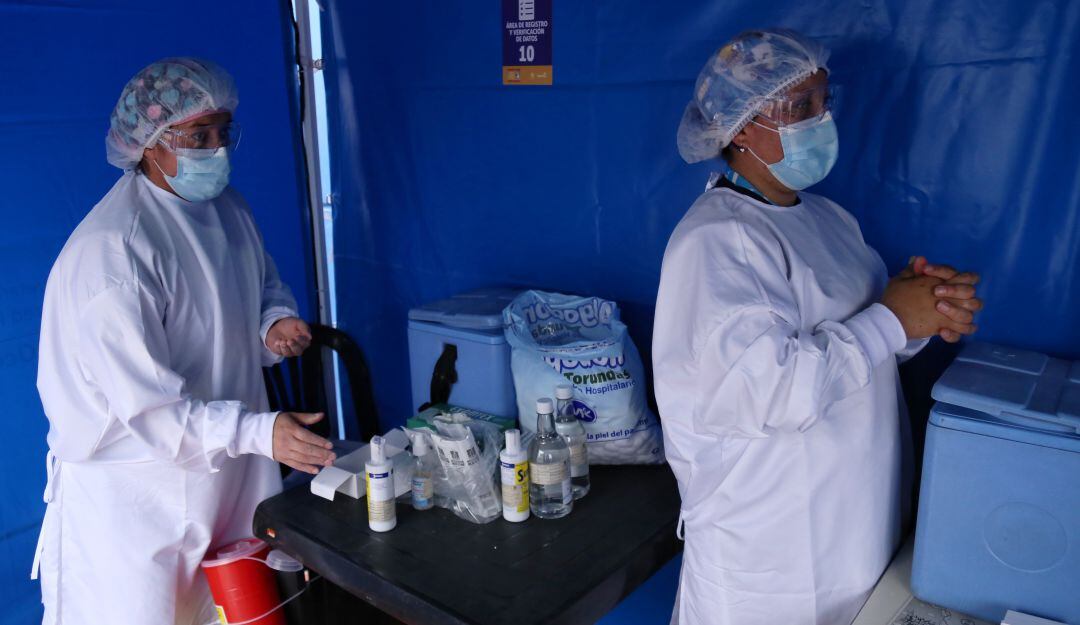 Vacunación contra la COVID-19 en Bogotá