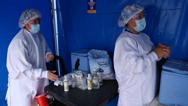 Vacunación contra la COVID-19 en Bogotá