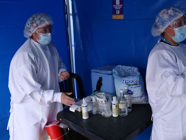 Vacunación contra la COVID-19 en Bogotá