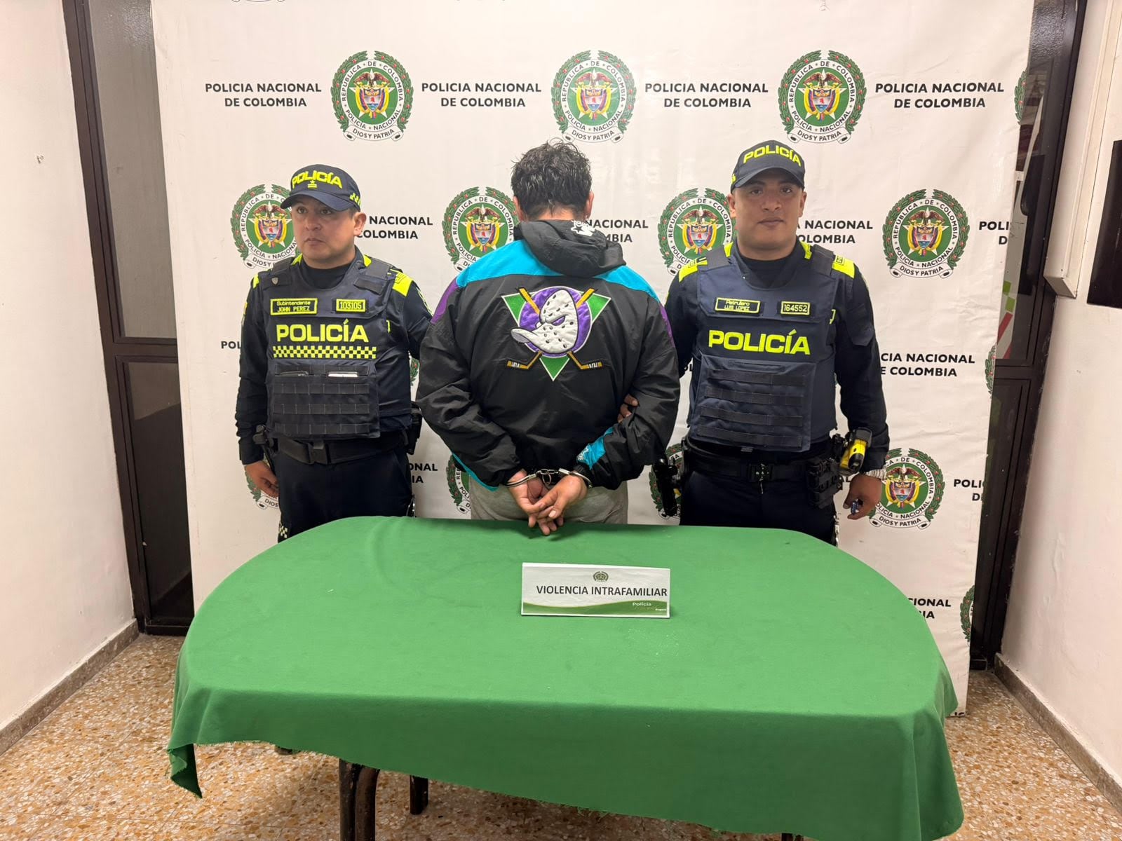 Captura de agresor en Fontibón