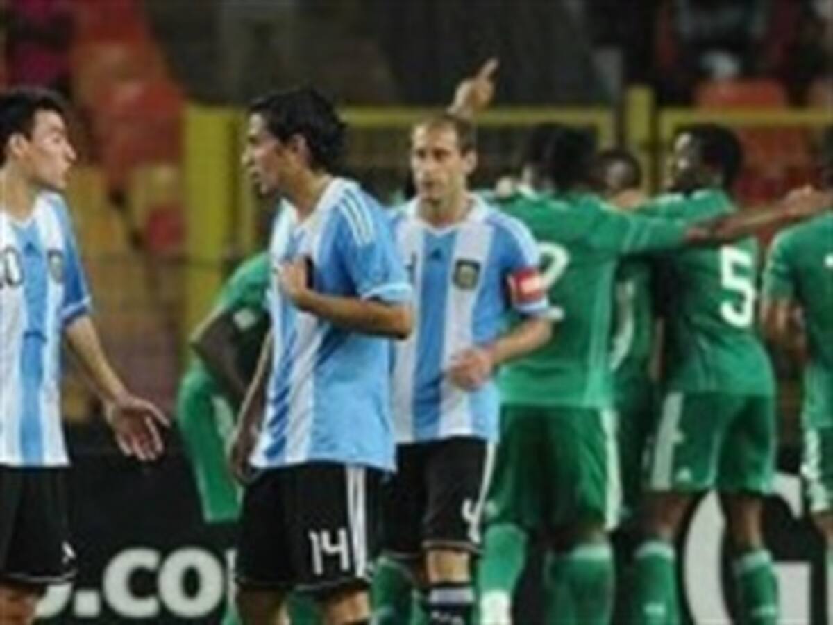 Investigarán la victoria de Nigeria sobre Argentina