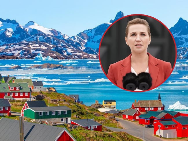 Primera ministra danesa, Mette Frederiksen 