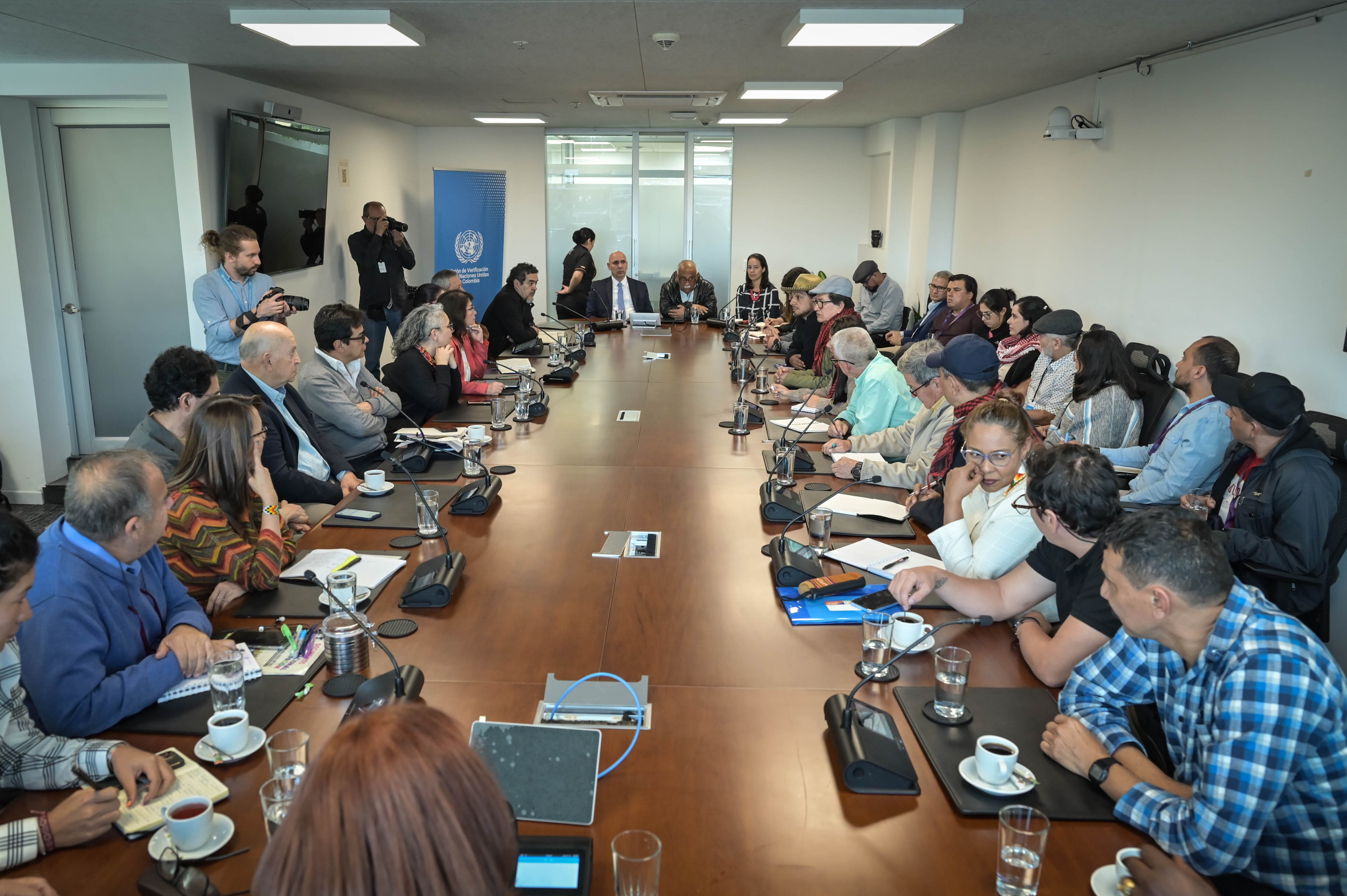 Mesa de diálogos Gobierno y ELN. Cortesía