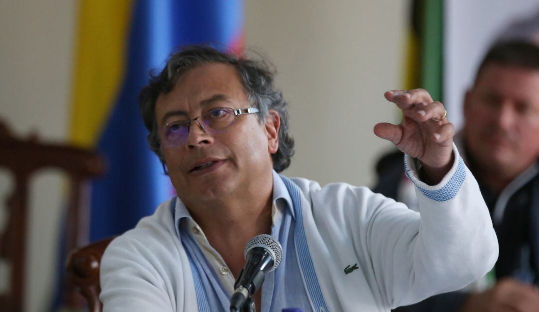 Gustavo Petro, candidato presidencial. 