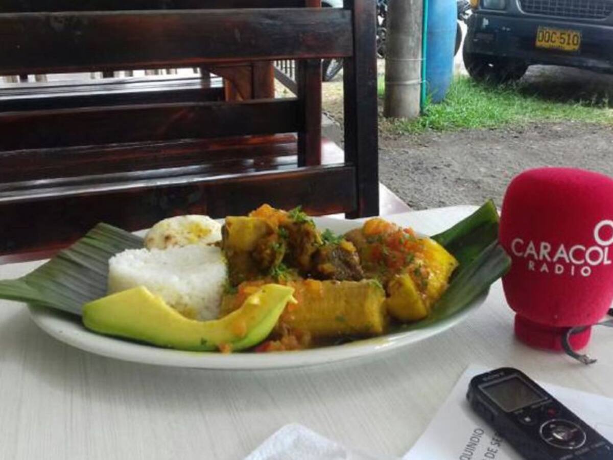 Sudao Montañero, uno de los platos típicos del Quindío