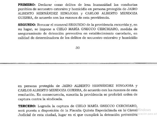 Orden de captura contra Cielo Gnecco, ex primera dama del Cesar.