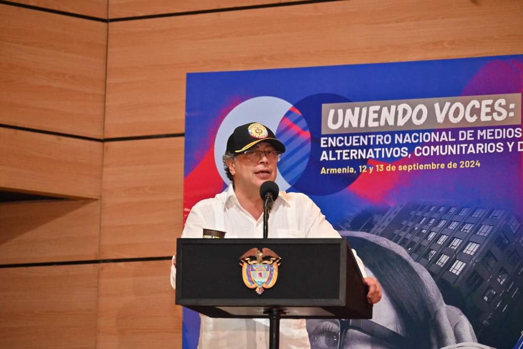 Presidente Gustavo Petro- cortesía gobernación del Quindío