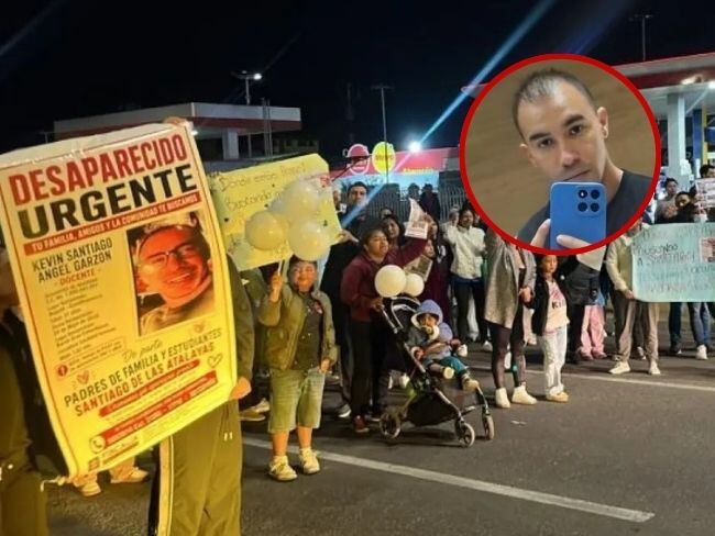 Buscan a Kevin Santiago Ángel, profesor desaparecido en Bogotá tras salir de un gimnasio