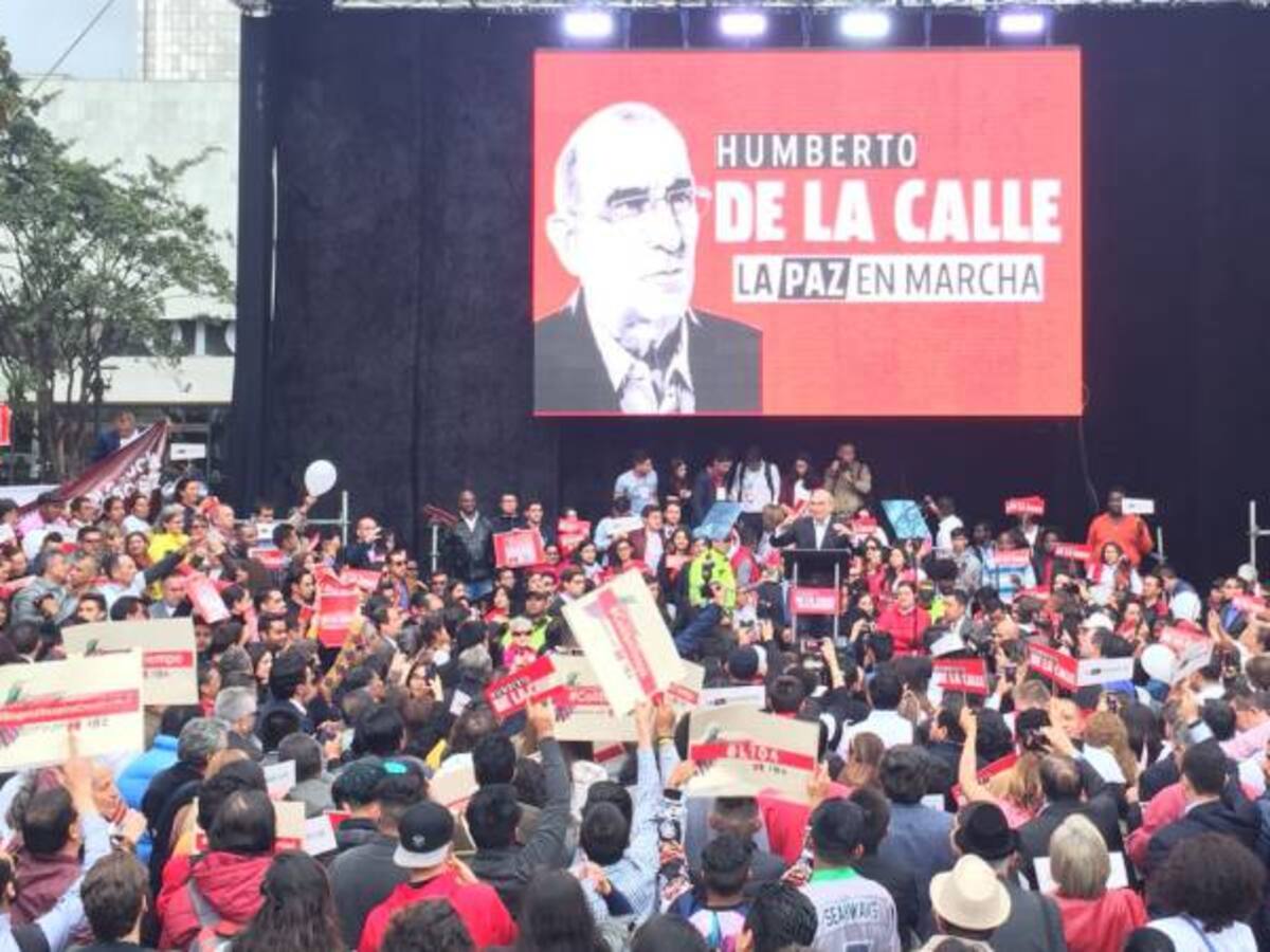 “Si para llegar a la Presidencia debo pactar con corruptos, prefiero no ser Presidente”: De La Calle