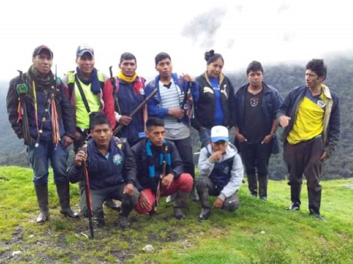 Indígenas encontraron con vida a la pareja extraviada en el páramo