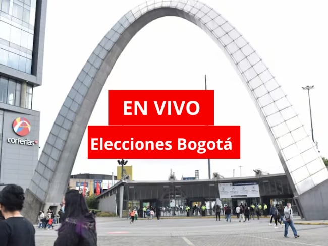 Elecciones Colombia 2026: Bogotá, en vivo