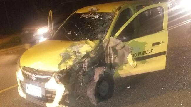 Accidente en Mamonal