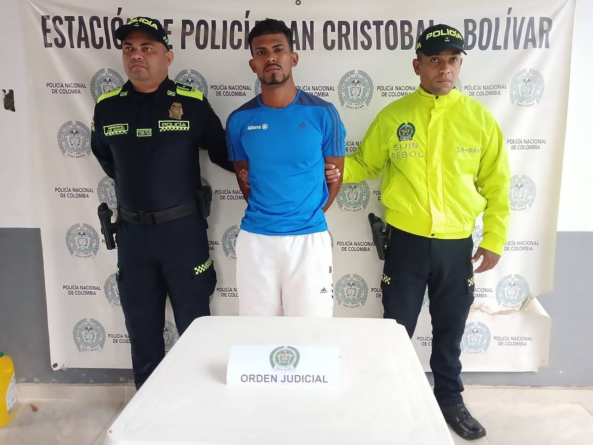 Capturado por orden judicial presunto homicida en grado de tentativa en San Cristóbal