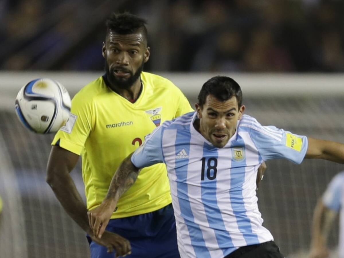 Carlos Tevez es duda para enfrentar a Brasil y Colombia