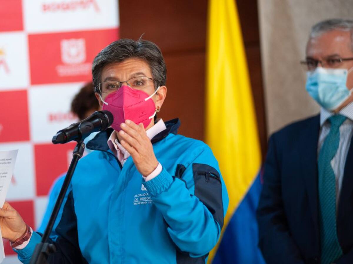 Variante brasilera en Bogotá ya dejó un fallecido: Claudia López